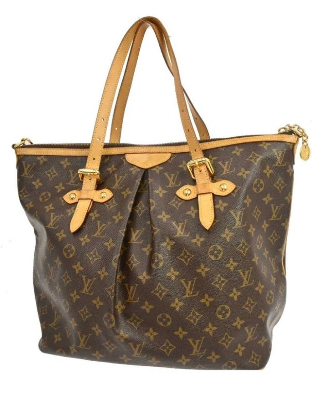 LOUIS VUITTON MONOGRAM PALERMO GM 2WAY TOTE BAG - Picture 2 of 14